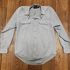 Men's Van Heusen suede button up